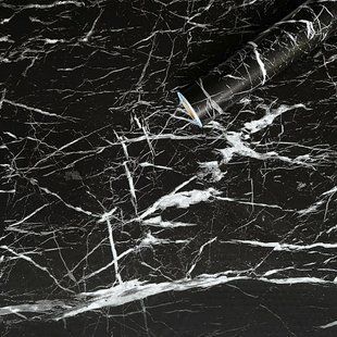 Самоклеюча плівка Чорний мармур класичний 0,45&times;10 м &times; 0,07 мм SW-00001281