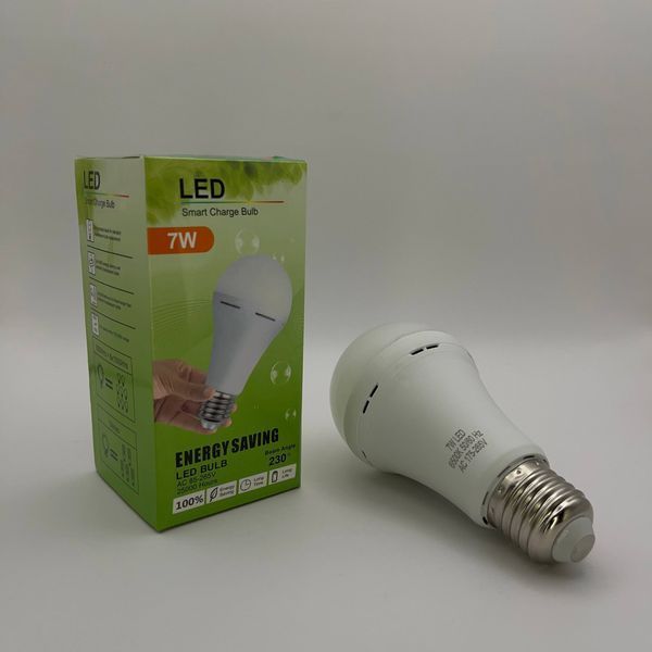 💡 Акумуляторна LED-лампа Smart Charge Bulb (7 W, E27) 010 фото