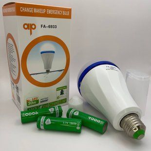 Акумуляторна LED-лампа FA-6933 30 W E27 &mdash; комплект та упаковка