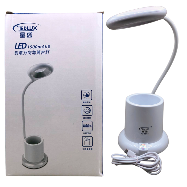 Комплектація та упаковка настільної лампи TEDLUX TL-1007