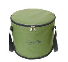 Відро для прикормки з кришкою Novator VD-2 (30x23 см) 201956 фото