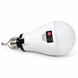 Аварійна LED-лампа Y6930 30 Вт E27 з кнопкою керування, USB-C та підвісним гачком &mdash; вигляд збоку