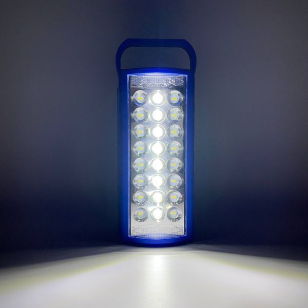 Акумуляторний аварійний LED-ліхтар HG DUE HG-2608 &mdash; робота в режимі освітлення