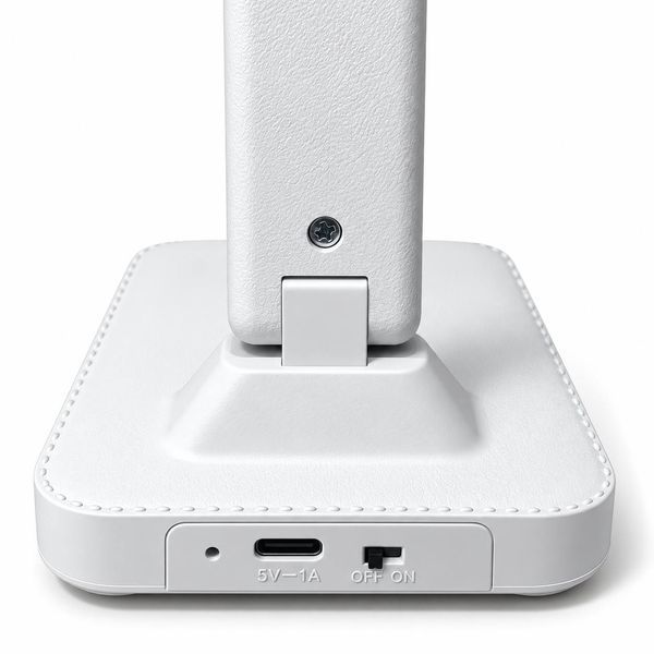 Роз'єм USB Type-C 5V 1A та перемикач ON/OFF на настільній LED-лампі