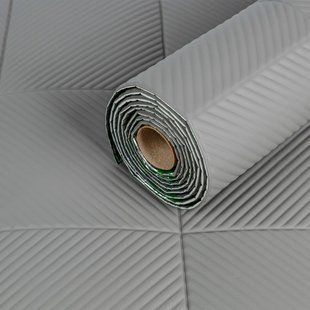 Інтер&rsquo;єрні самоклеючі панелі під шкіру в рулоні Сірий 700&times;2750&times;4,5 мм SW-00003330