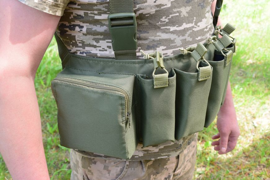 Жилет розвантажувальний з карманом Novator G-2 Khaki 201987 фото