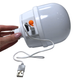 Заряджання сонячної LED лампи через USB-кабель