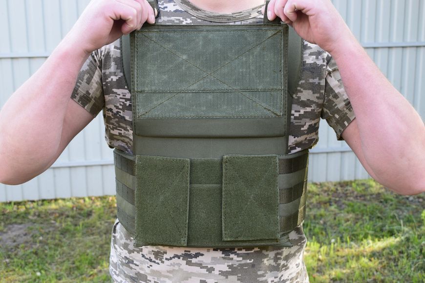 Плитоноска Novator PL-1 Khaki Cordura 201992 фото